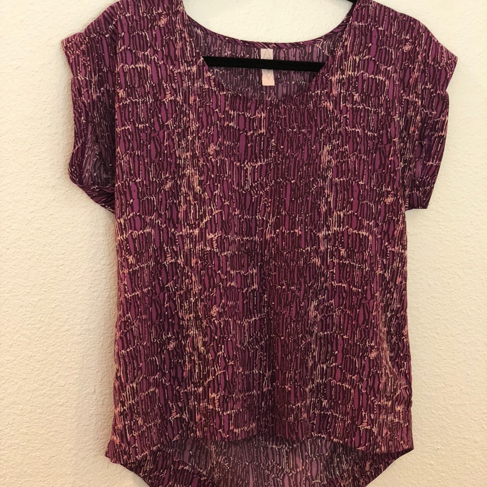 Sophie & Kate purple top